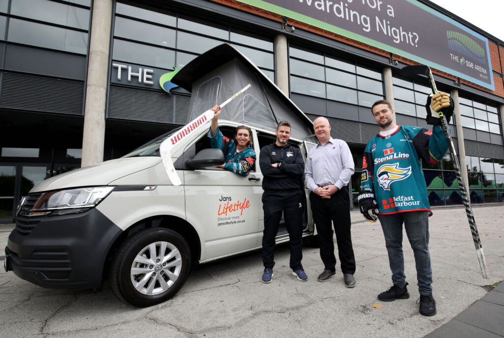 The Jans Group Manufactures Partnership with the Belfast Giants